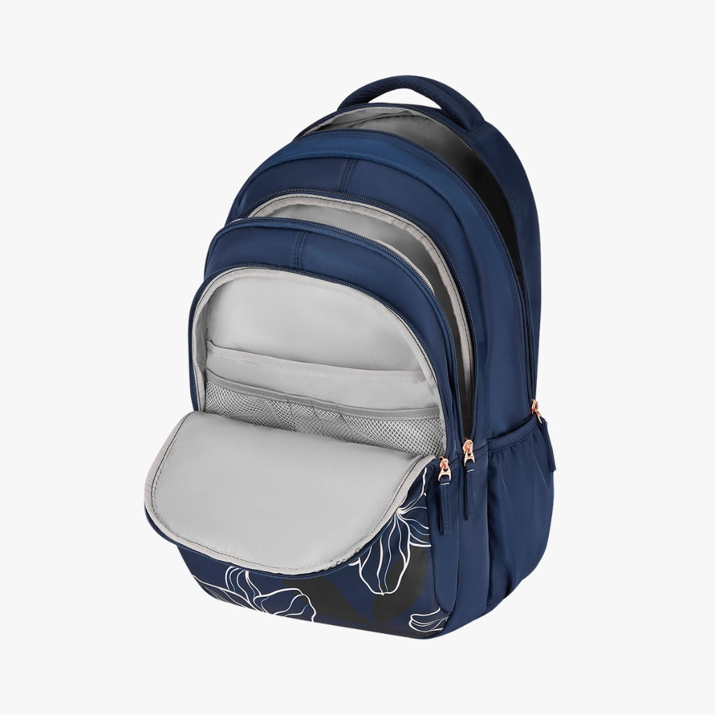 Genie Radiant 36L Navy Blue Laptop Backpack