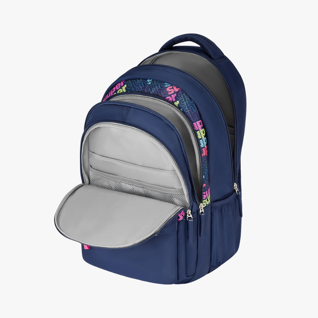 Genie Avery 36L Navy Blue Laptop Backpack