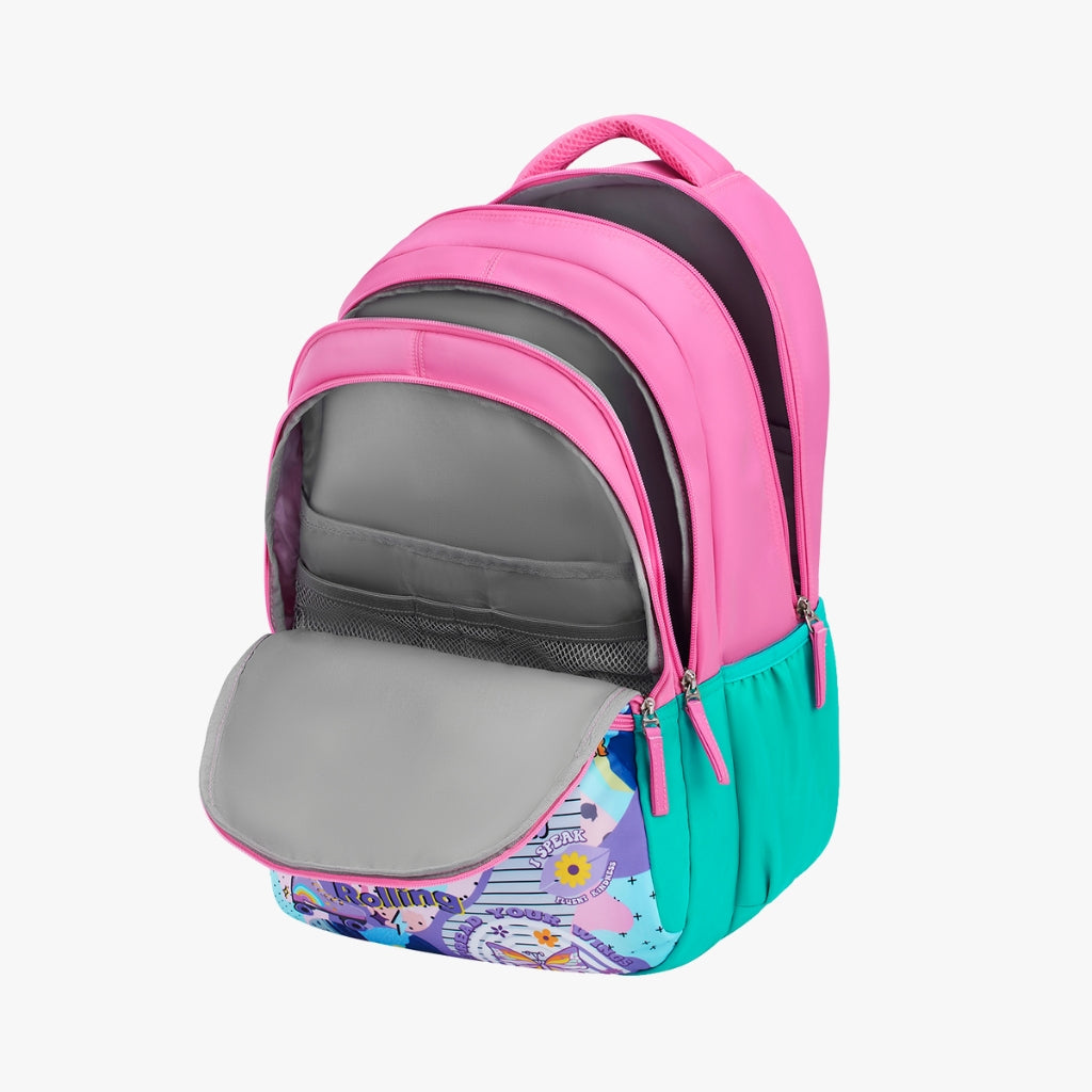 Genie Whimsy 36L Pink Laptop Backpack