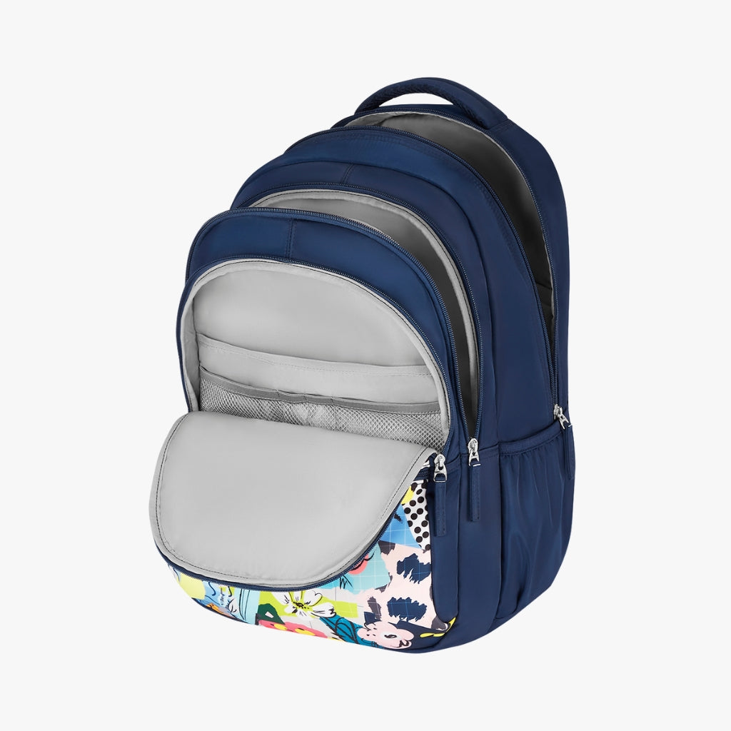 Genie Phoenix 36L Navy Blue Laptop Backpack