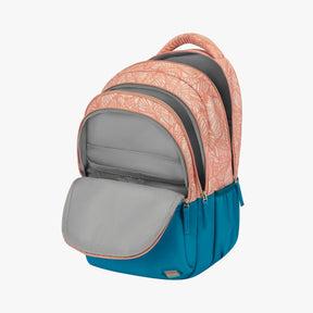 Genie Harper 36L Coral Laptop Backpack With Raincover