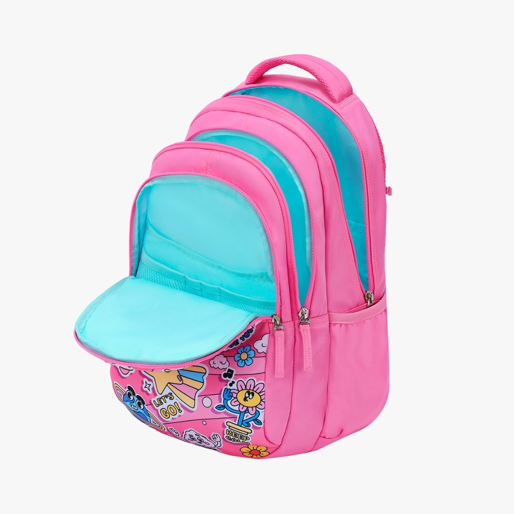 Genie Pearl 27L Pink Juniors Backpack