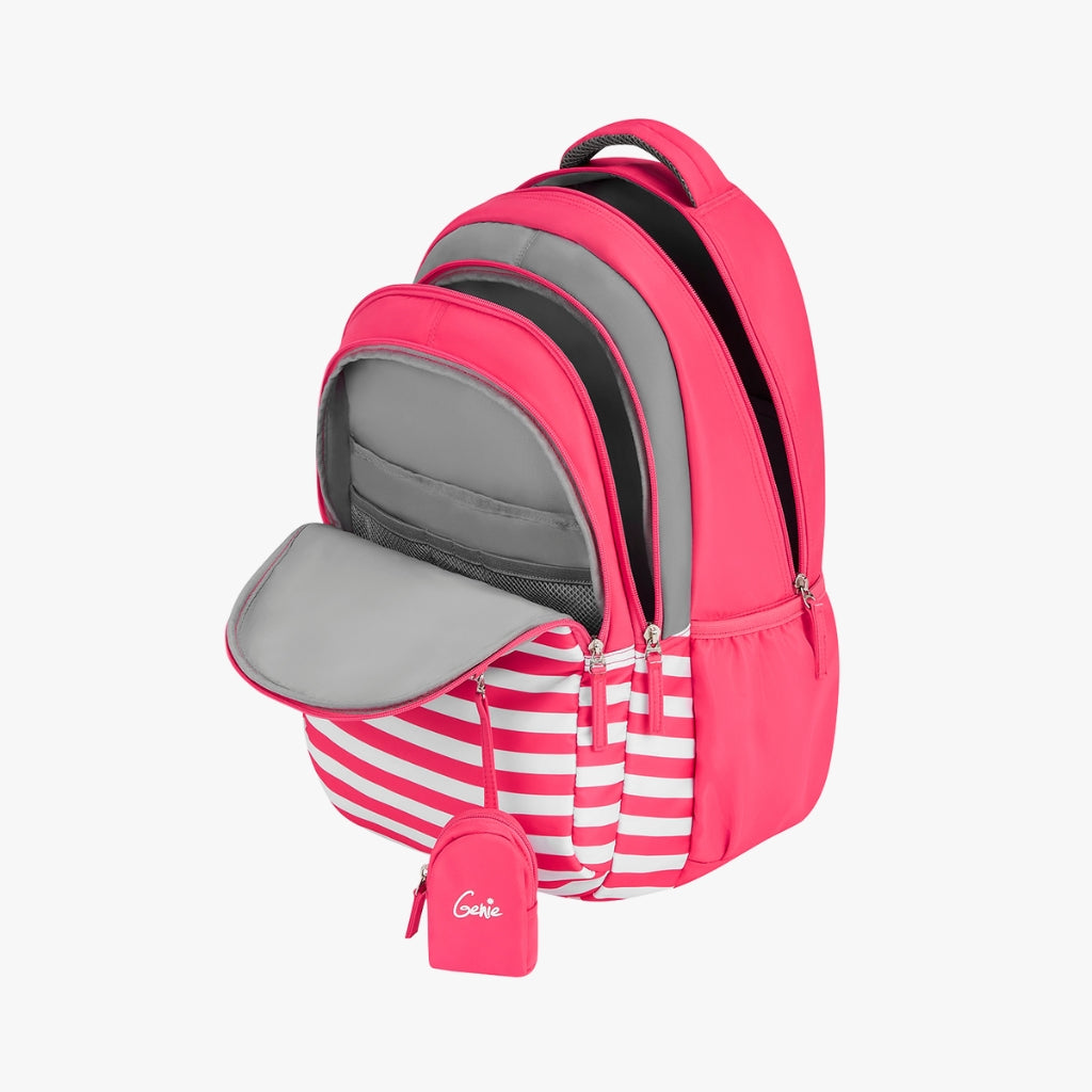 Genie Nautical Plus 36L Pink Laptop Backpack