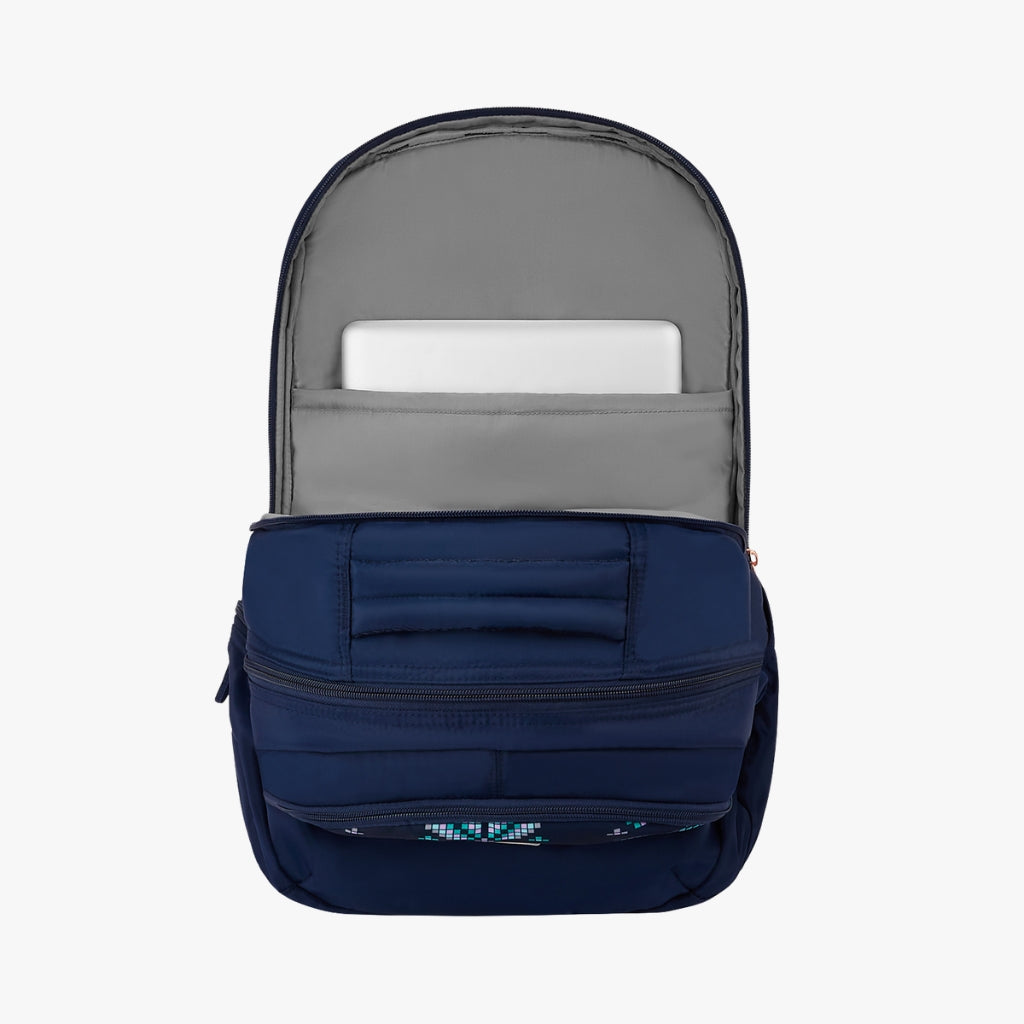 Genie Knots 40L Navy Blue Laptop Backpack