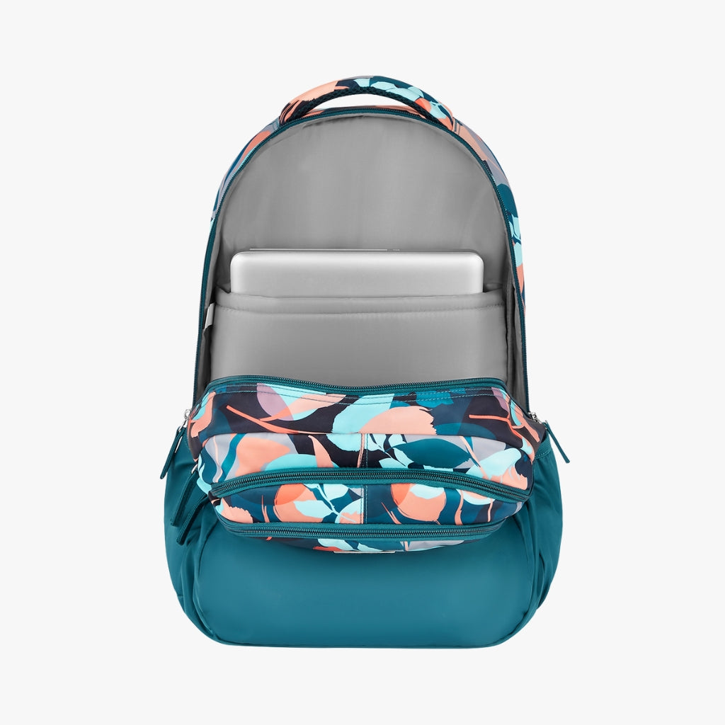 Genie Moonflower 36L Dark Green Laptop Backpack