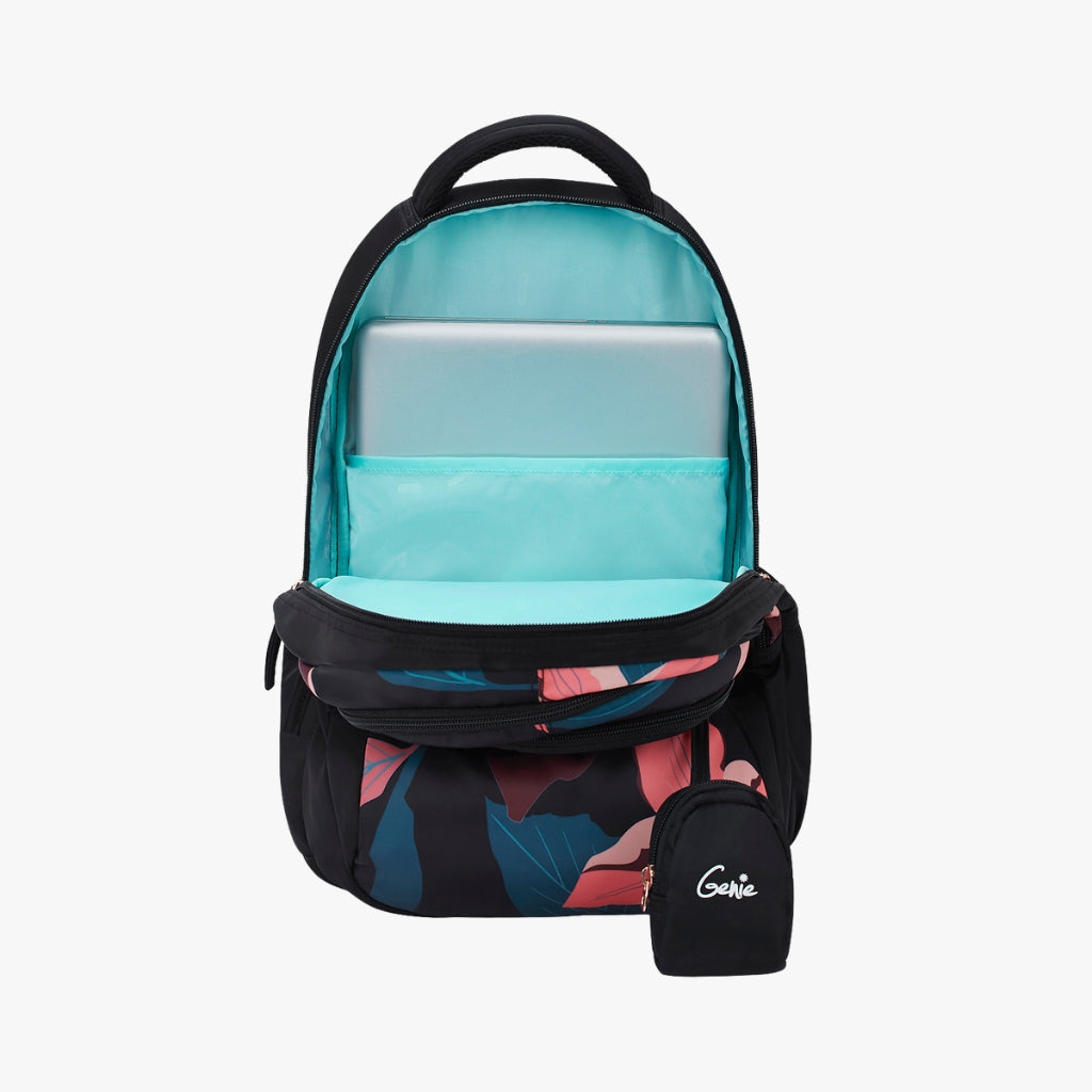 Genie Petunia 27L Black Juniors Backpack