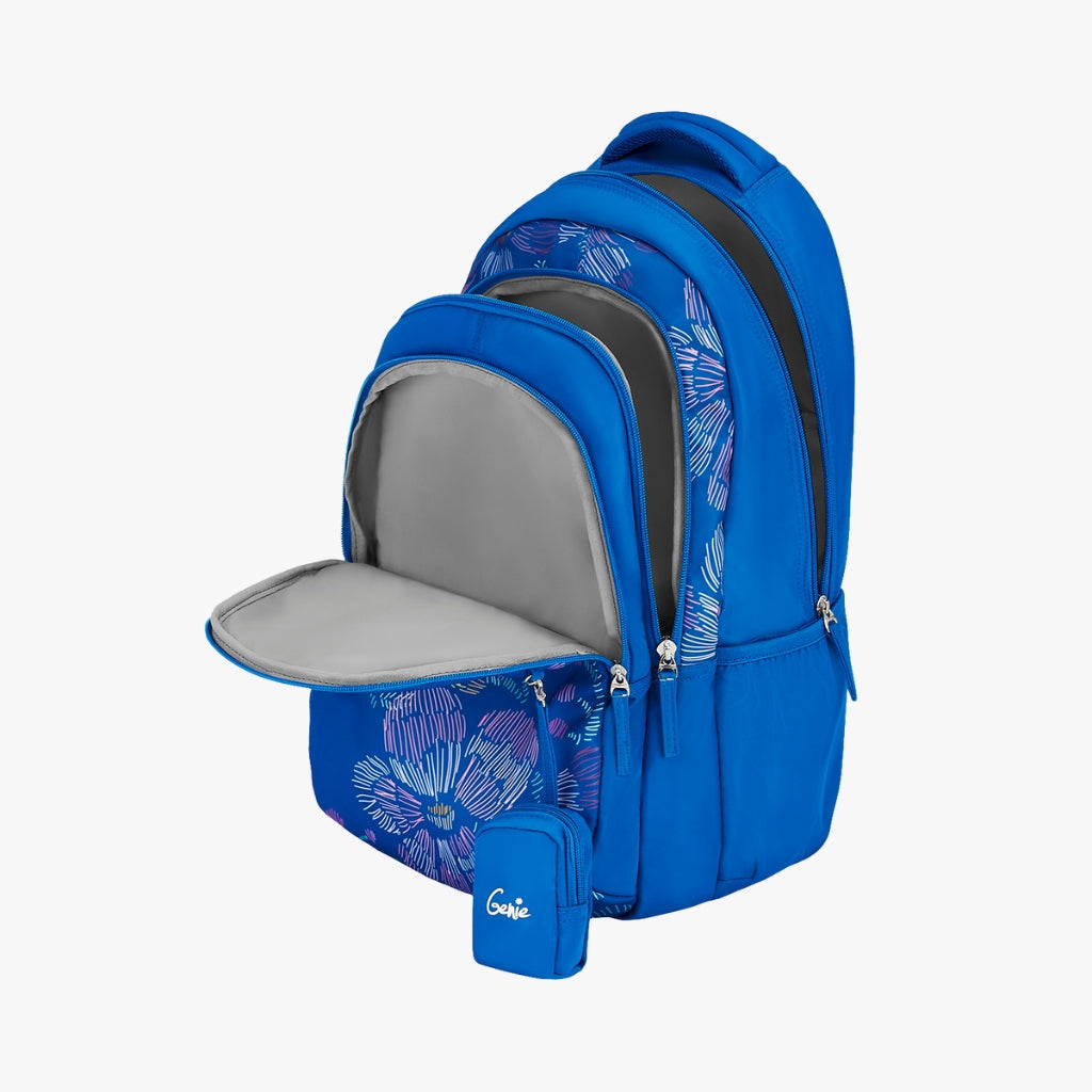 Genie Sprinkle 36L Blue School Backpack