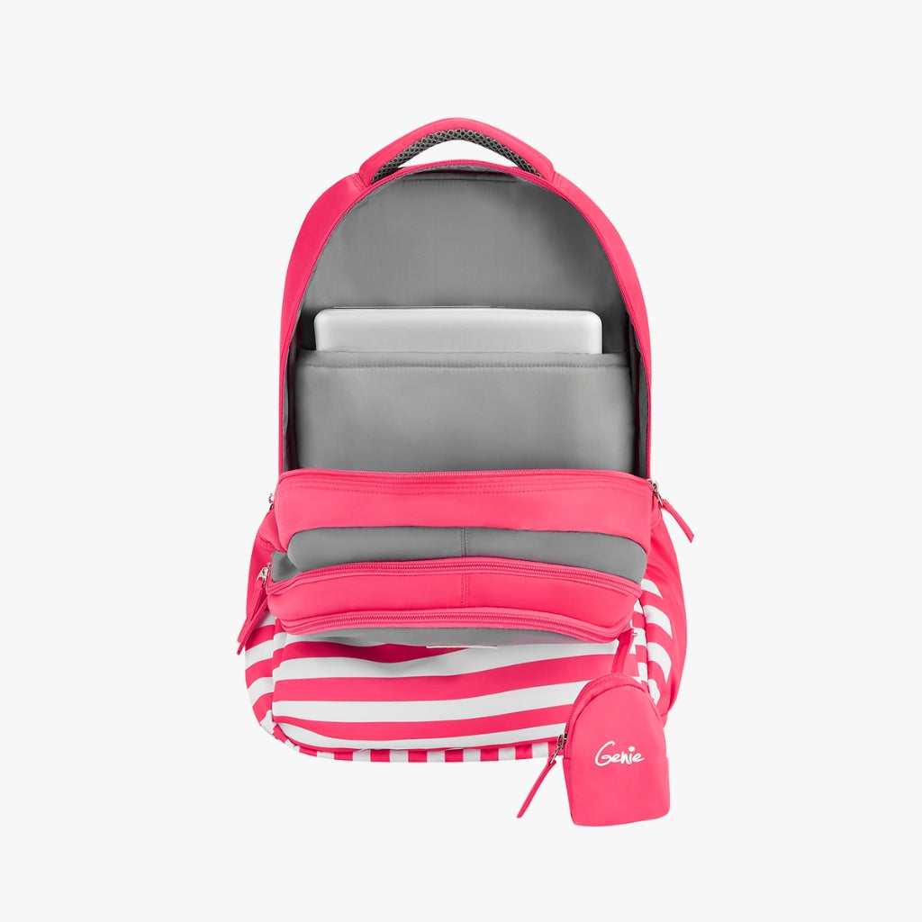 Genie Nautical Plus 36L Pink Laptop Backpack