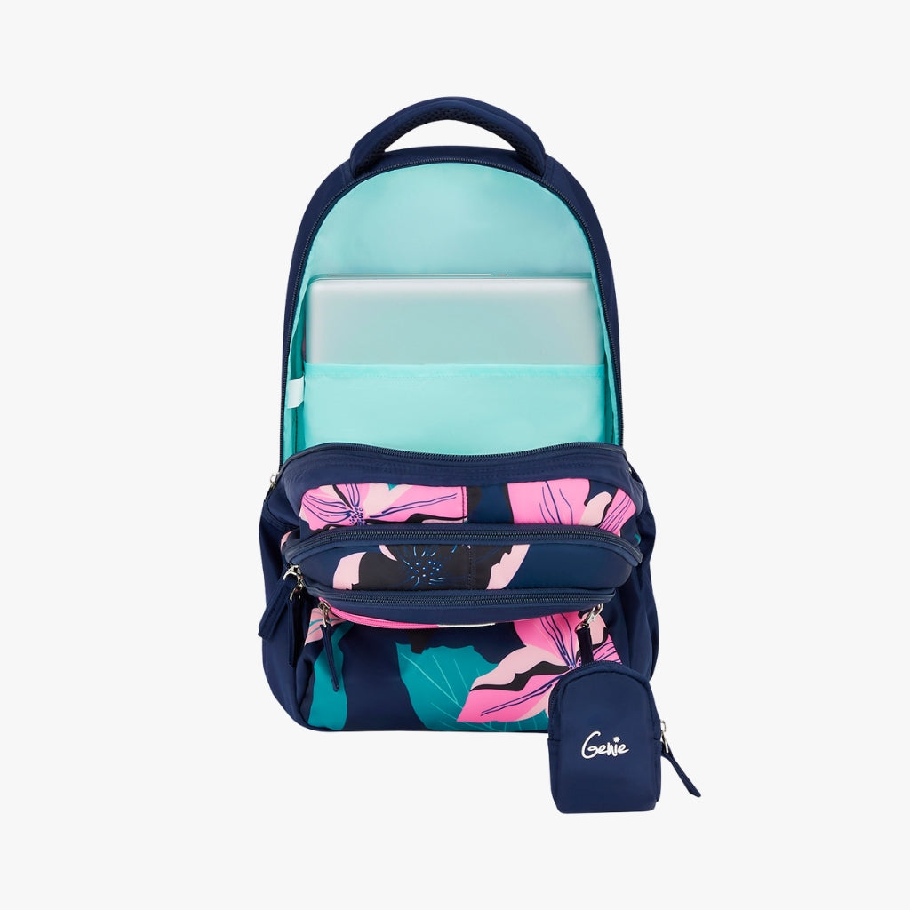 Genie Petunia 27L Navy Blue Juniors Backpack