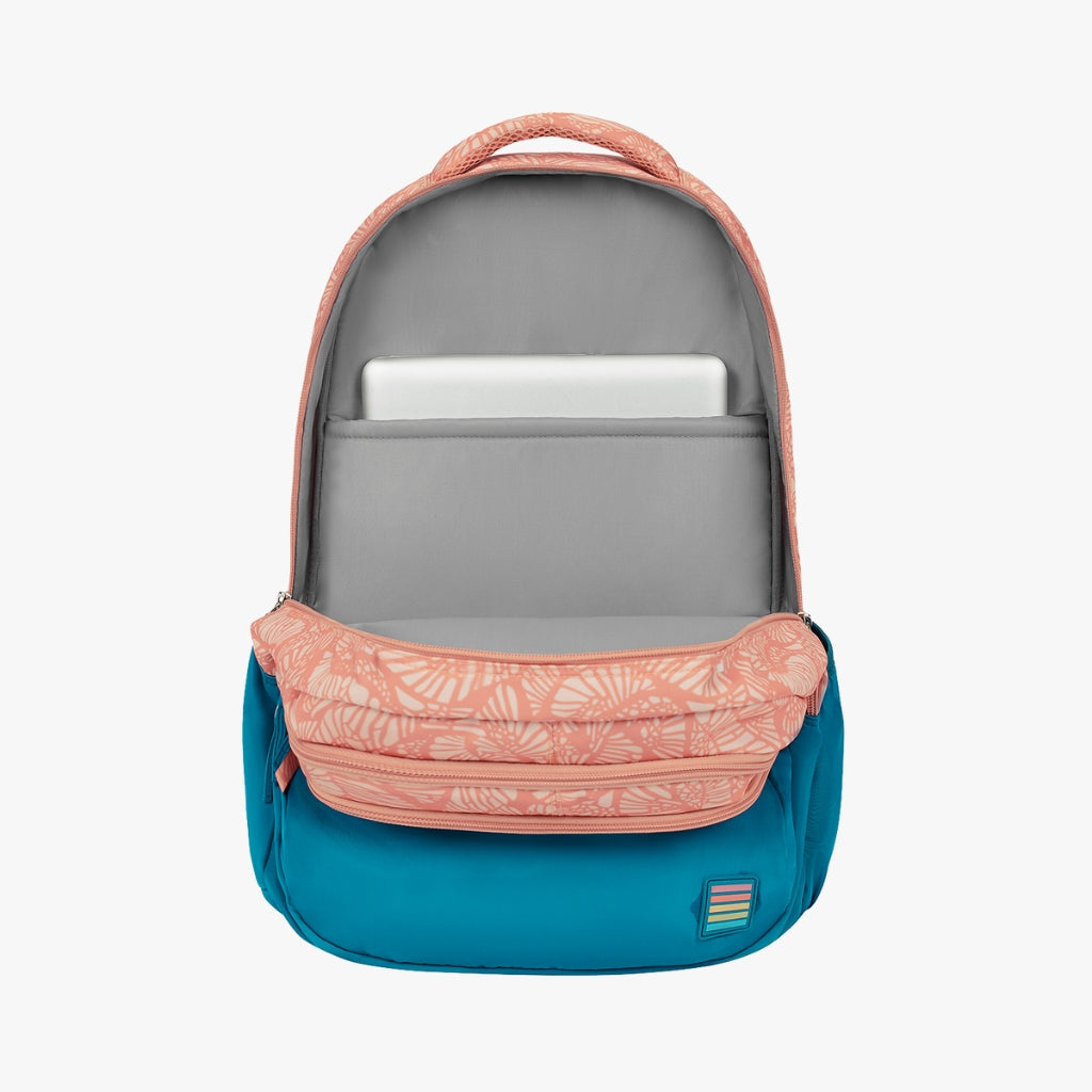 Genie Harper 36L Coral Laptop Backpack