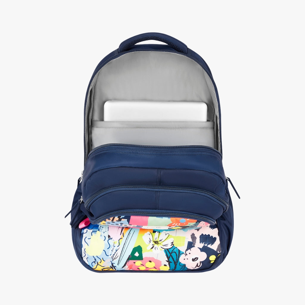 Genie Phoenix 36L Navy Blue Laptop Backpack