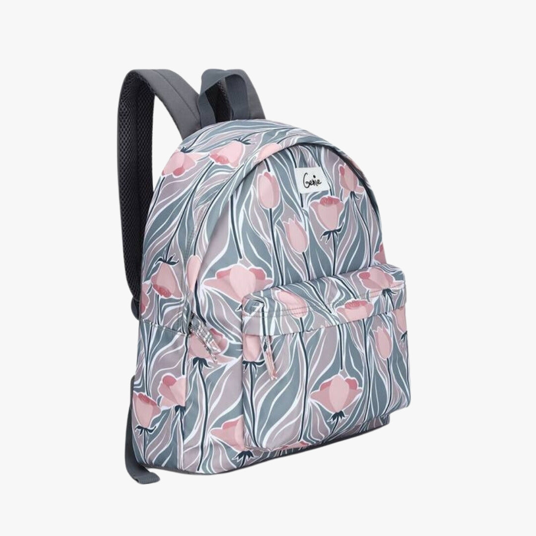 Genie Tulip 18L Grey Casual Backpack
