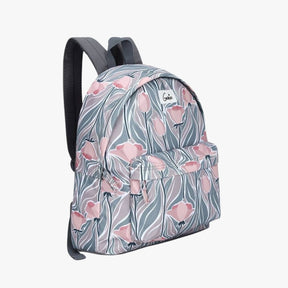 Genie Tulip 18L Grey Casual Backpack With Easy Access Pockets