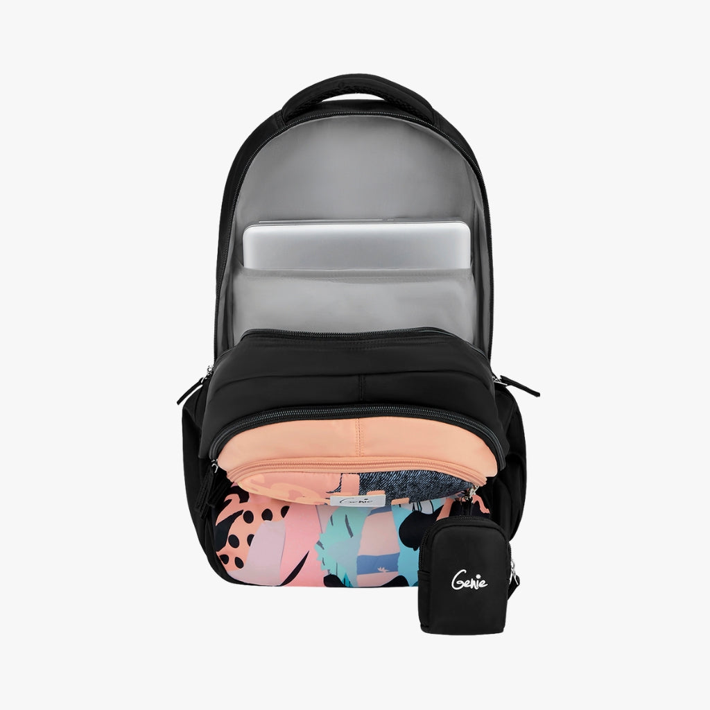Genie Fetch 36L Black School Backpack
