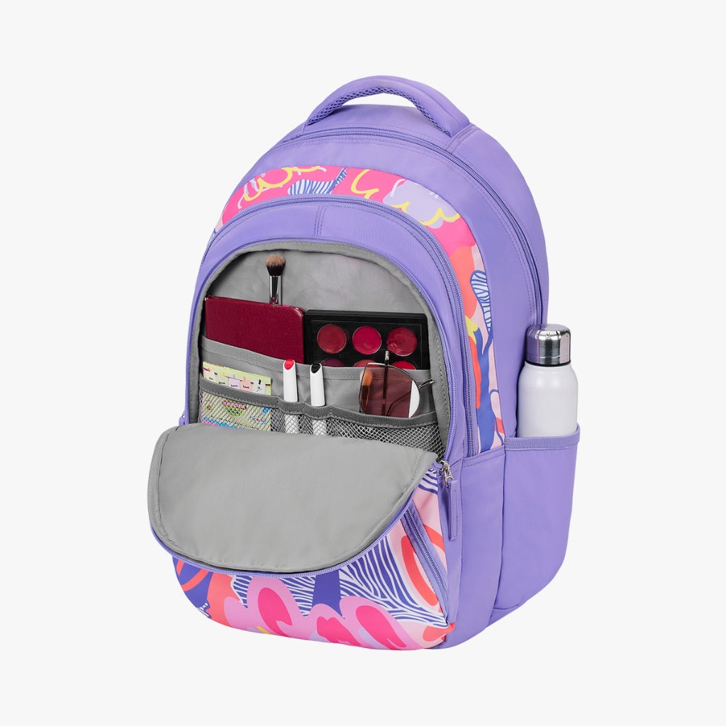 Genie Paradise 36L Lavender Laptop Backpack