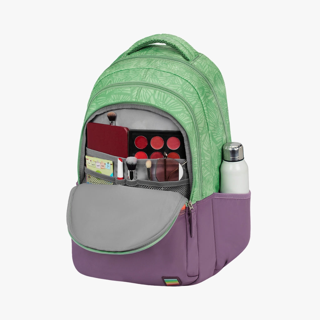 Genie Harper 36L Green Laptop Backpack