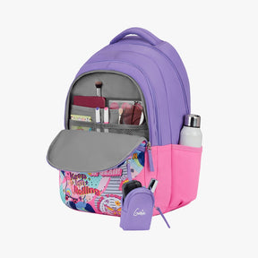 Genie Whimsy 36L Purple Laptop Backpack With Laptop Sleeve