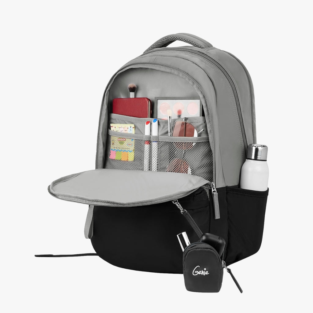 Genie Lucy 40L Grey Laptop Backpack