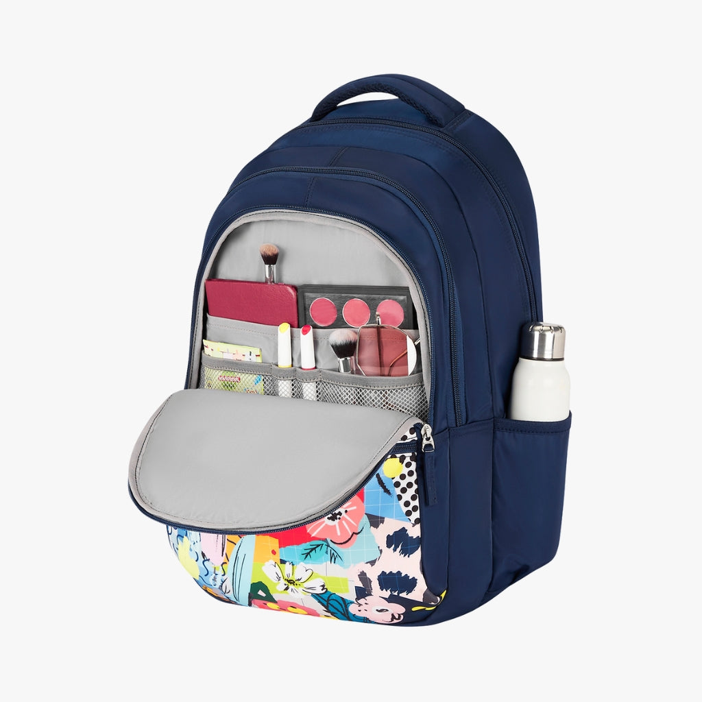 Genie Phoenix 36L Navy Blue Laptop Backpack