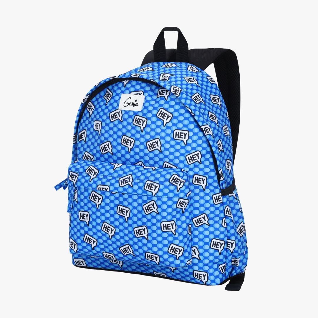 Genie Hey 18L Blue Casual Backpack
