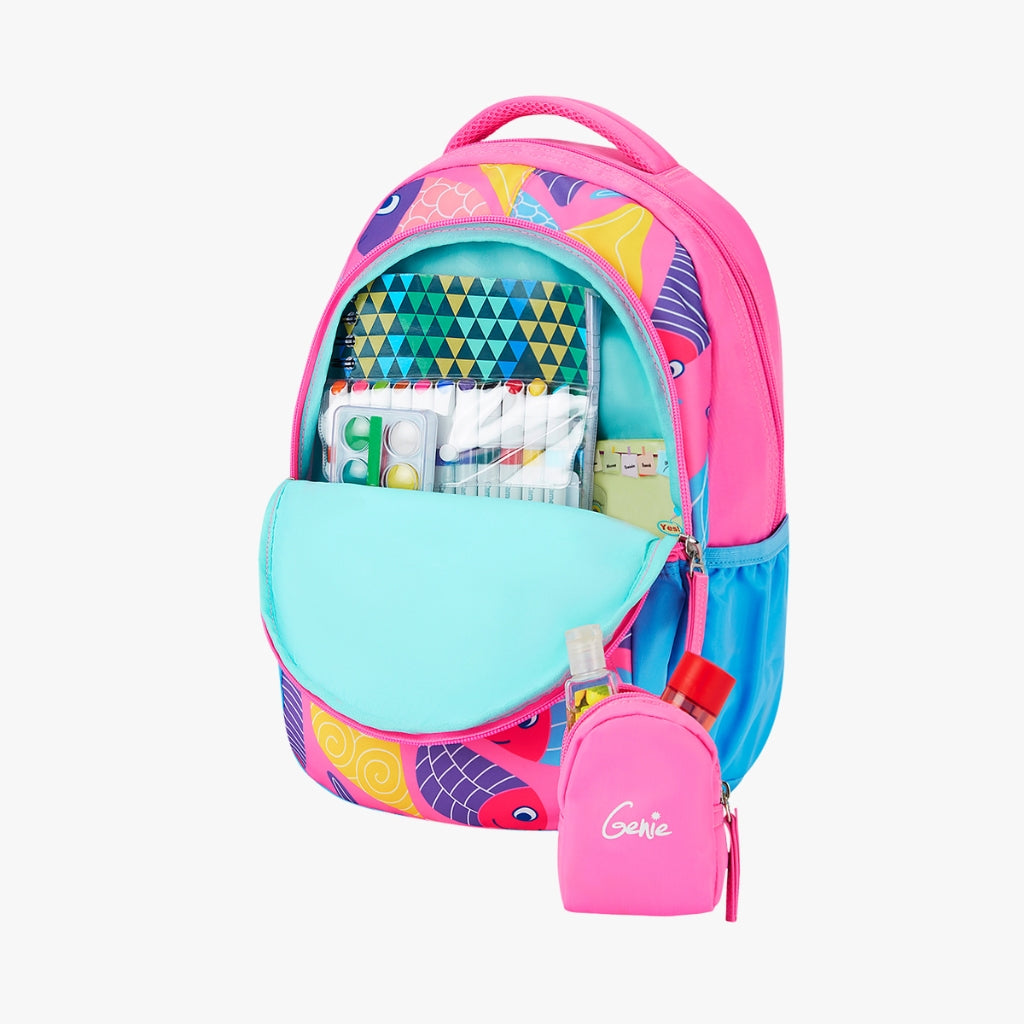 Finley Small Backpack for Kids - Pink