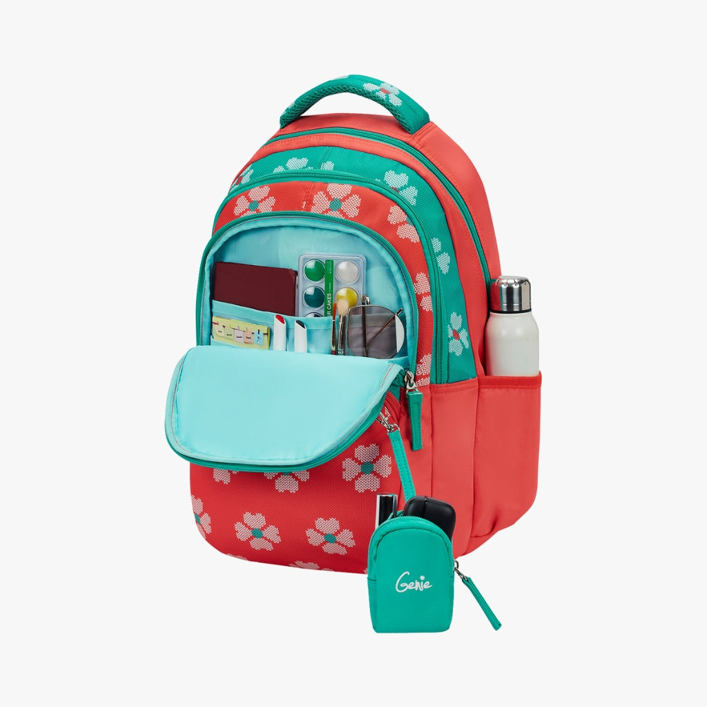 Genie Crimson 27L Teal Juniors Backpack