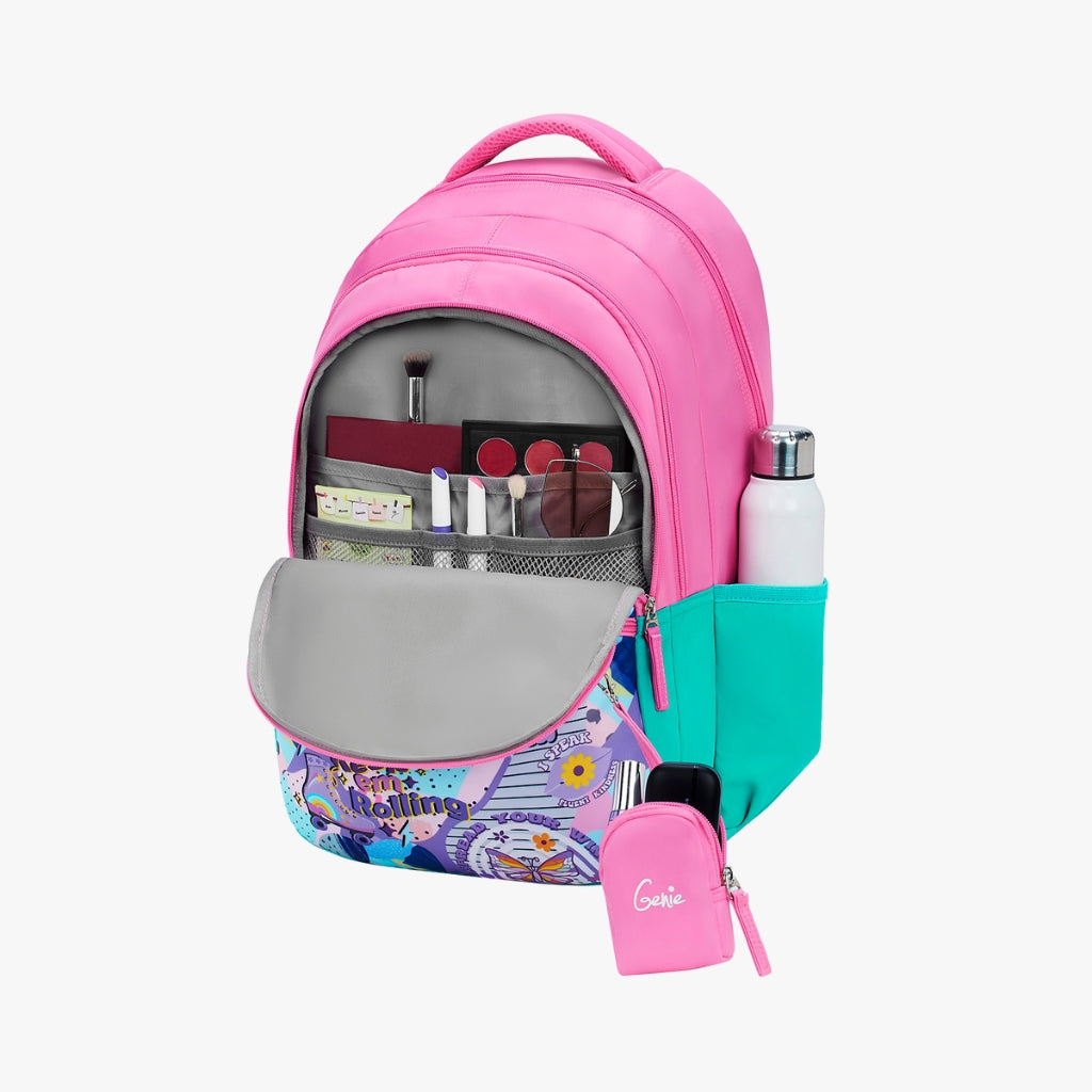 Genie Whimsy 36L Pink Laptop Backpack
