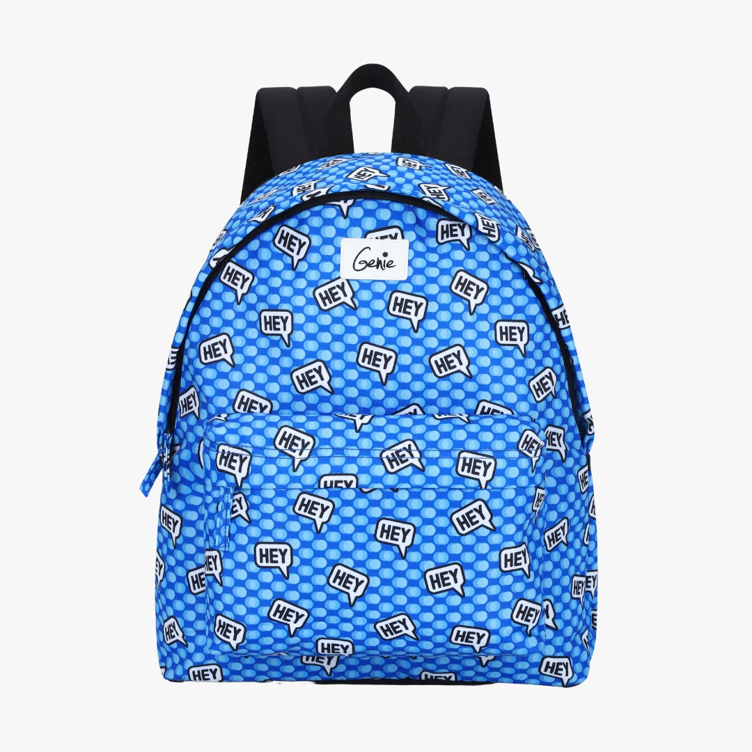Genie Hey 18L Blue Casual Backpack