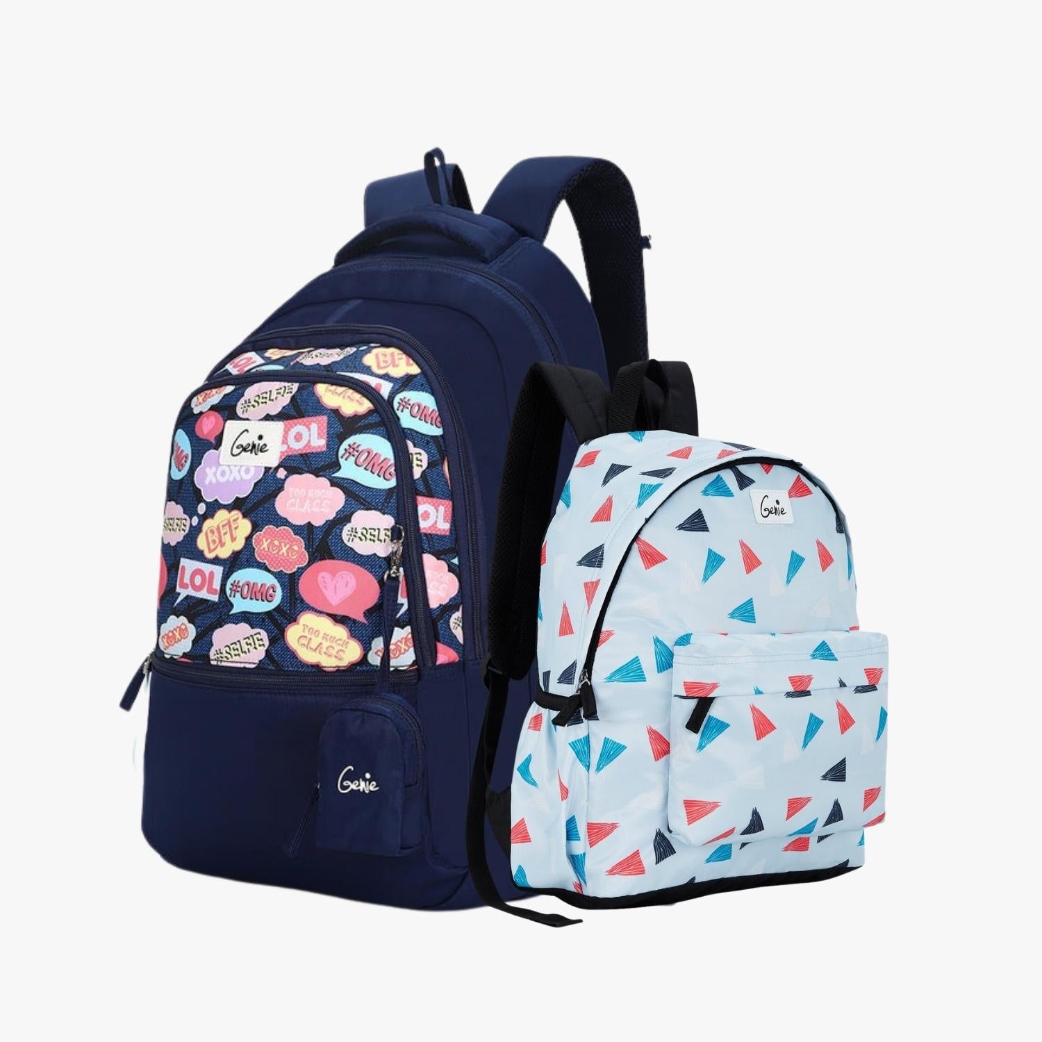 Genie Laptop Backpack and Casual Backpack Combo
