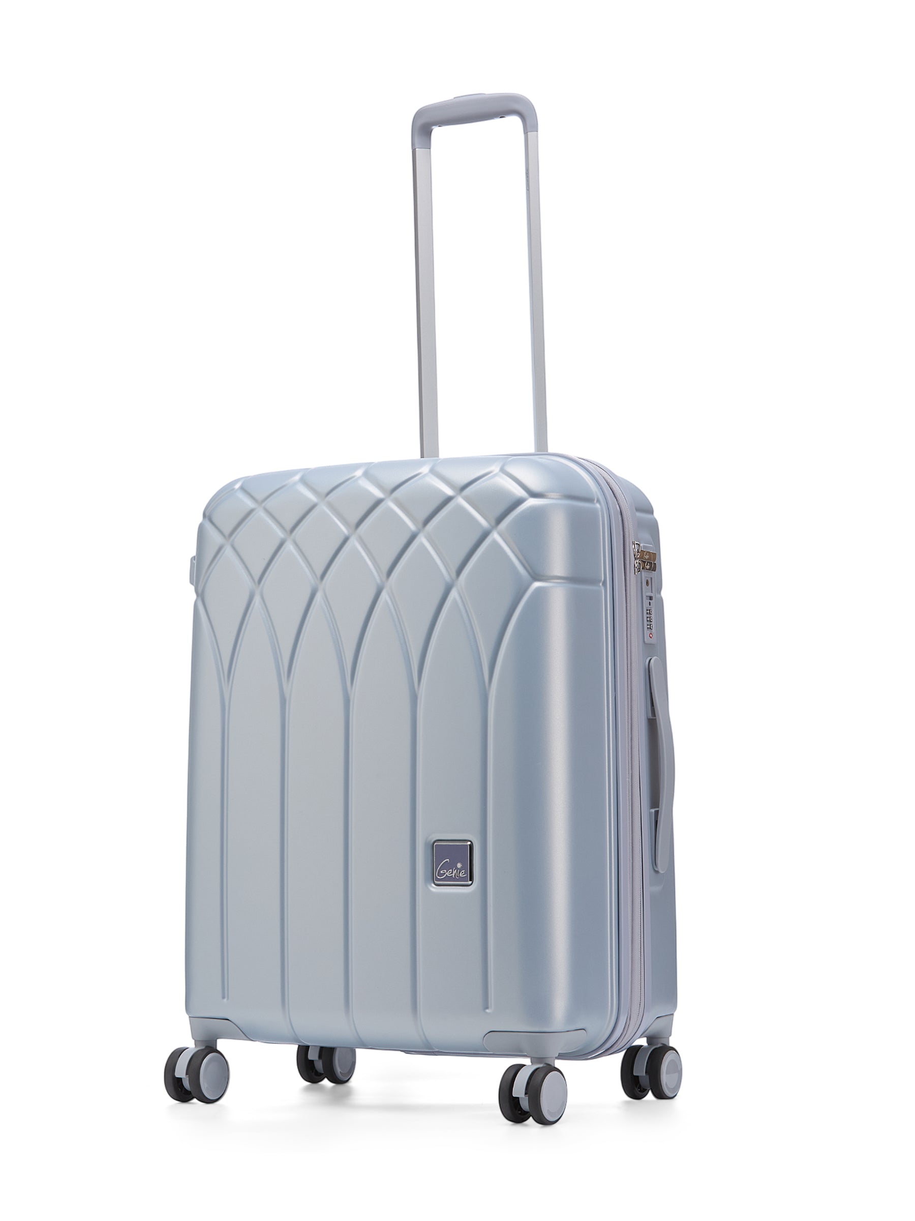 Genie Dew Hard Trolley Bag - MoonLight Mist