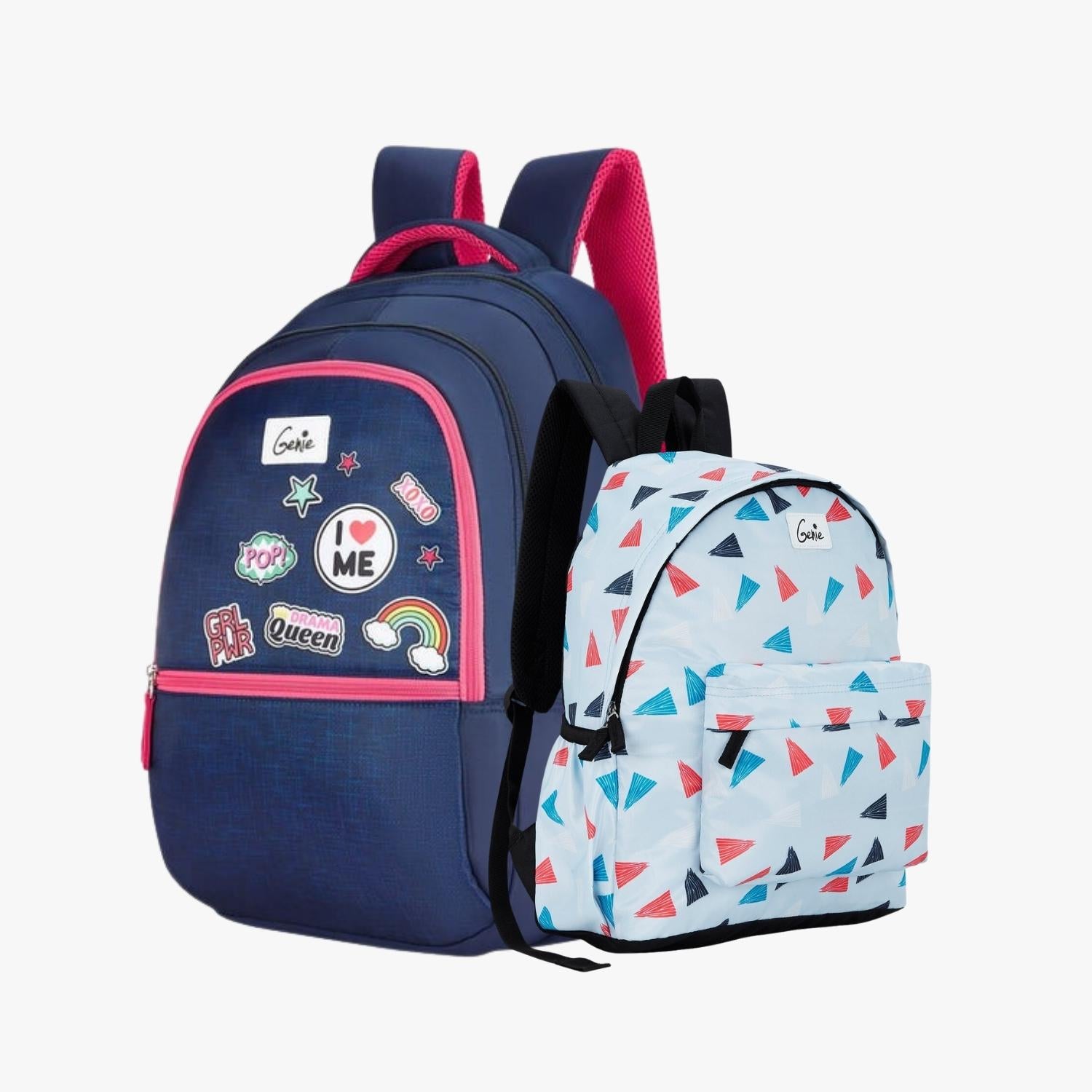 Genie Laptop Backpack and Casual Backpack Combo