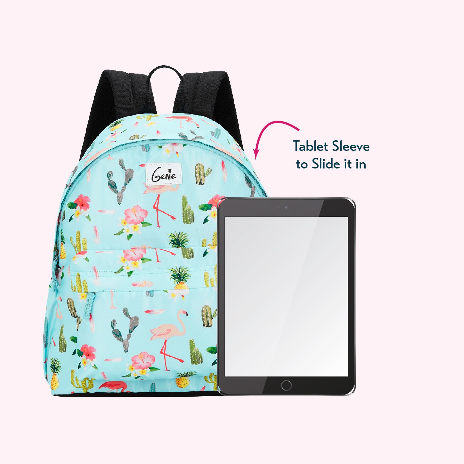 Genie Flamenco 13.5L Multicolor Small Casual Backpack