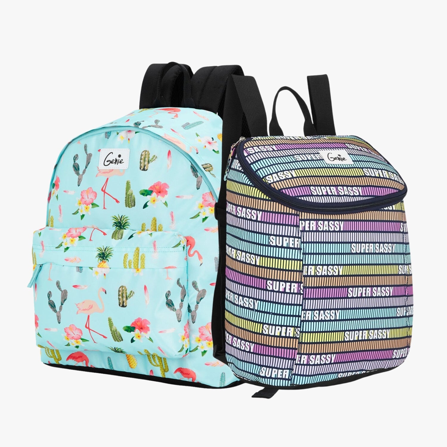 Genie Casual Backpack and Daypack Combo