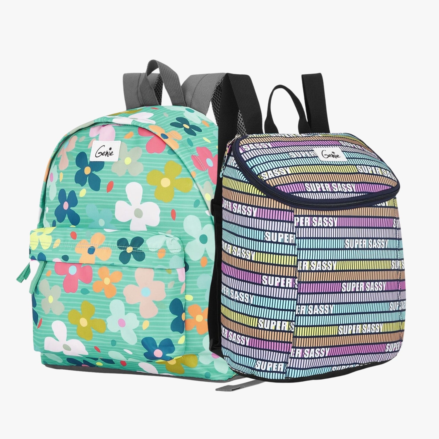 Genie Casual Backpack and Daypack Combo