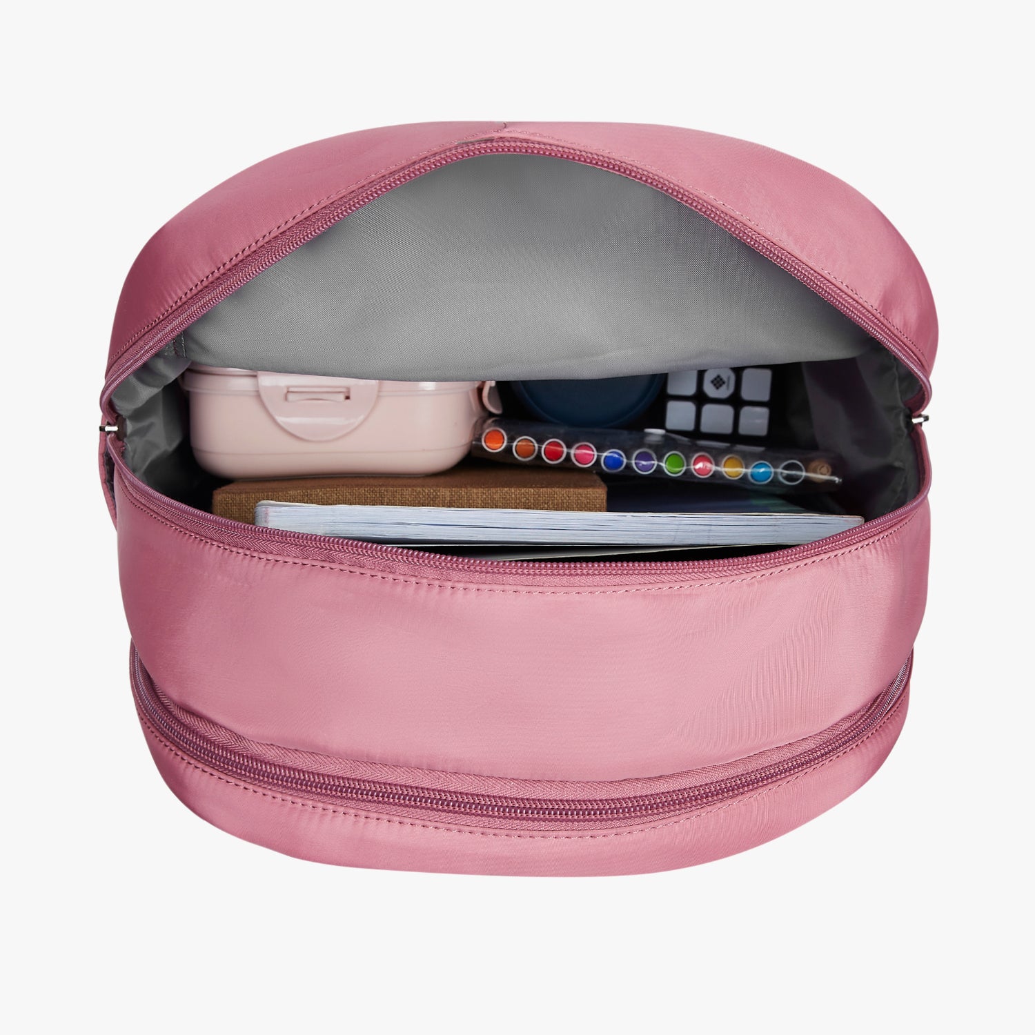 Lola 21L Pink College Backpack With Laptop Sleeve