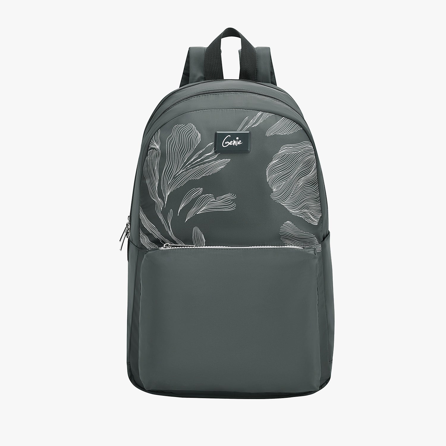 Ashlyn 21L Grey College Backpack With Laptop Sleeve