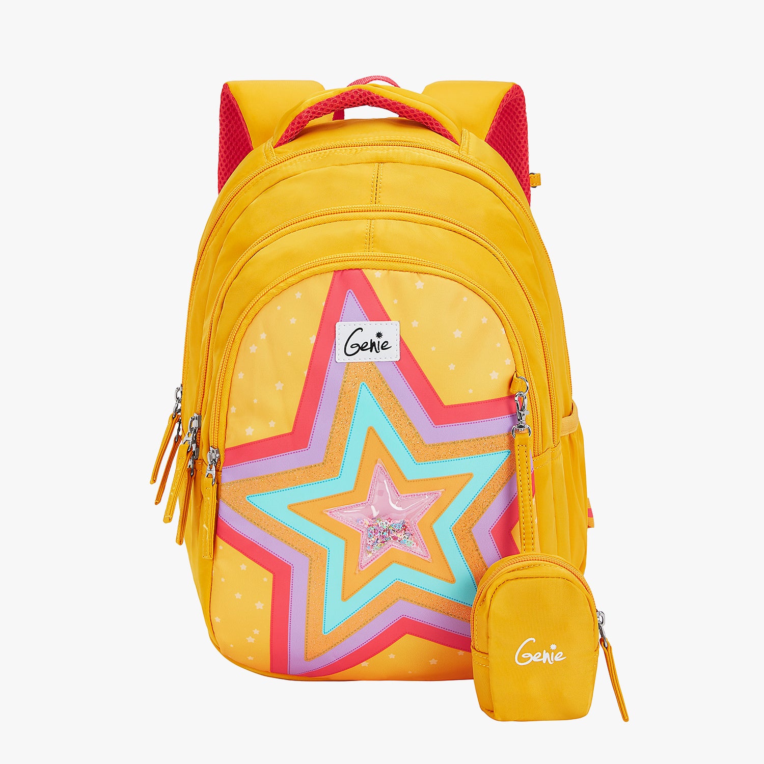 Popstar Small Backpack for Kids - Mustard Yellow
