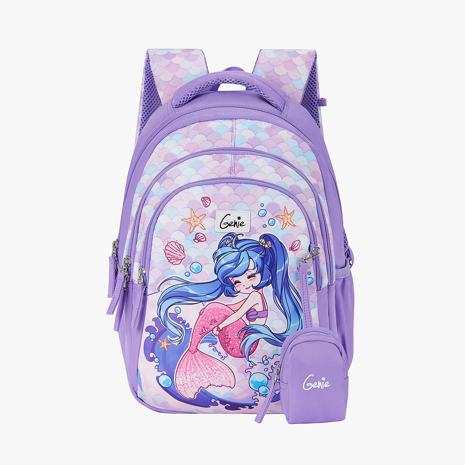 Mermaid Small Backpack for Kids - Lavender