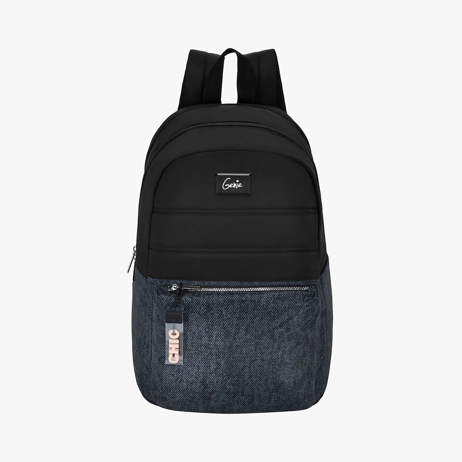 Ebony 21L Charcoal Black College Backpack With Laptop Sleeve