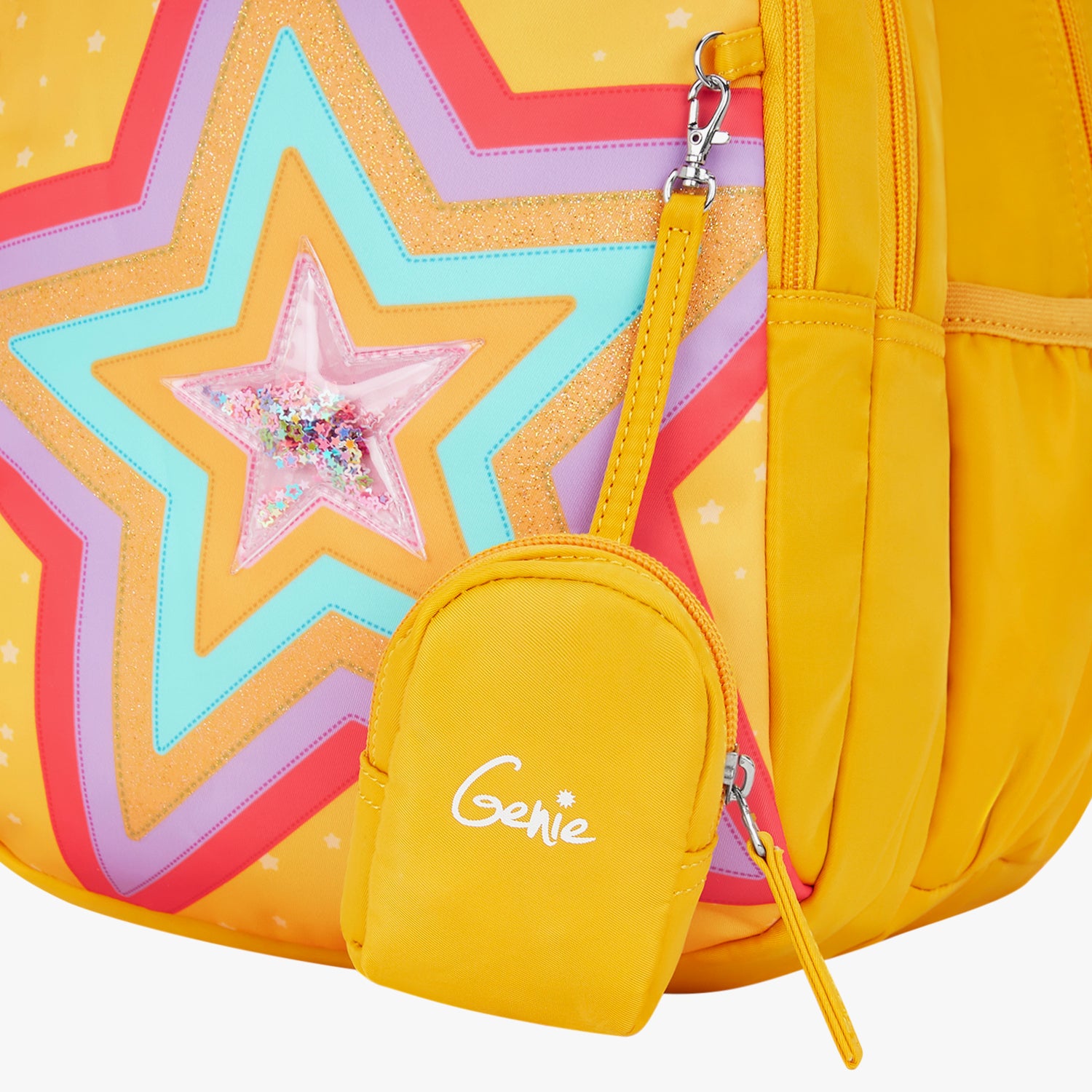Popstar Small Backpack for Kids - Mustard Yellow