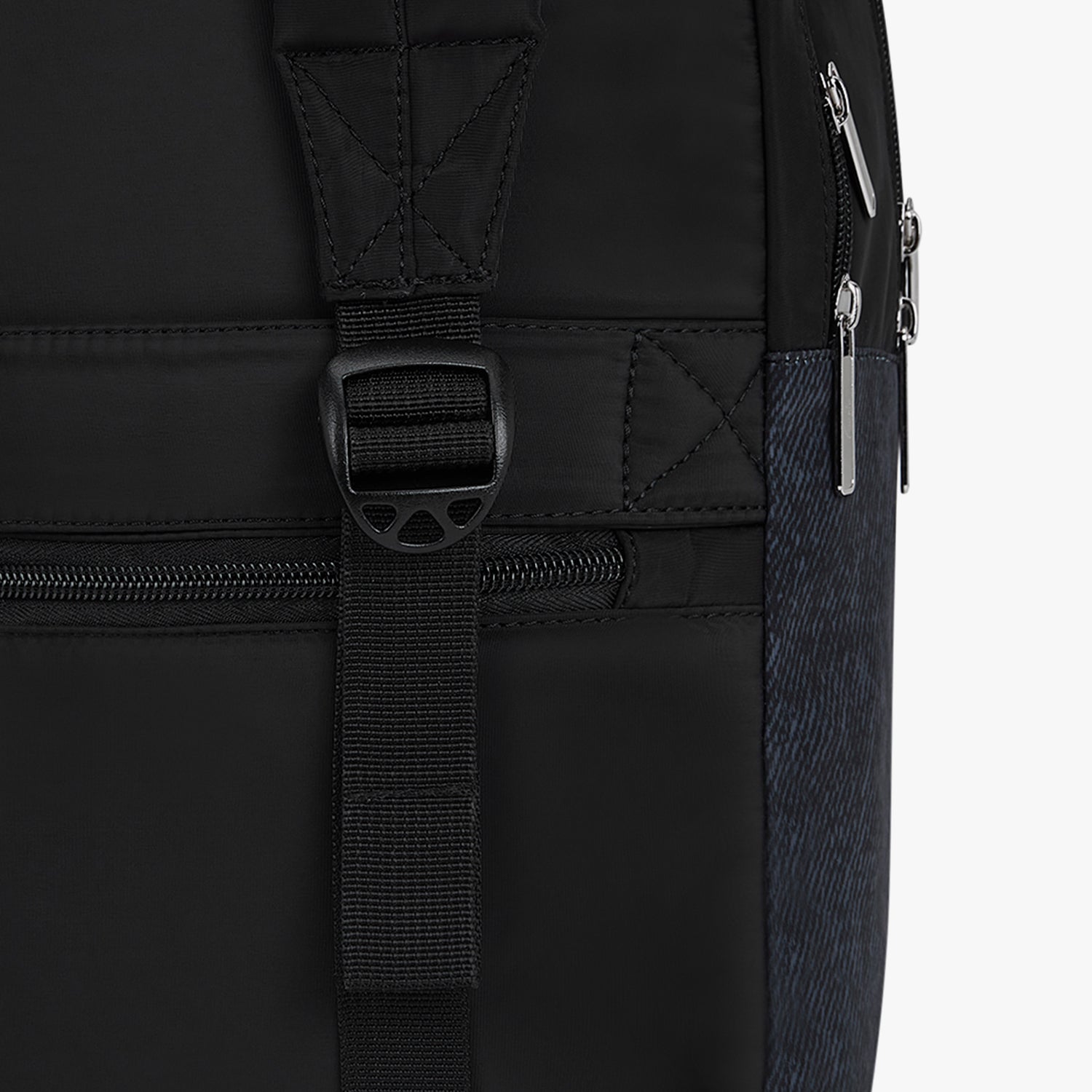 Ebony 21L Charcoal Black College Backpack With Laptop Sleeve