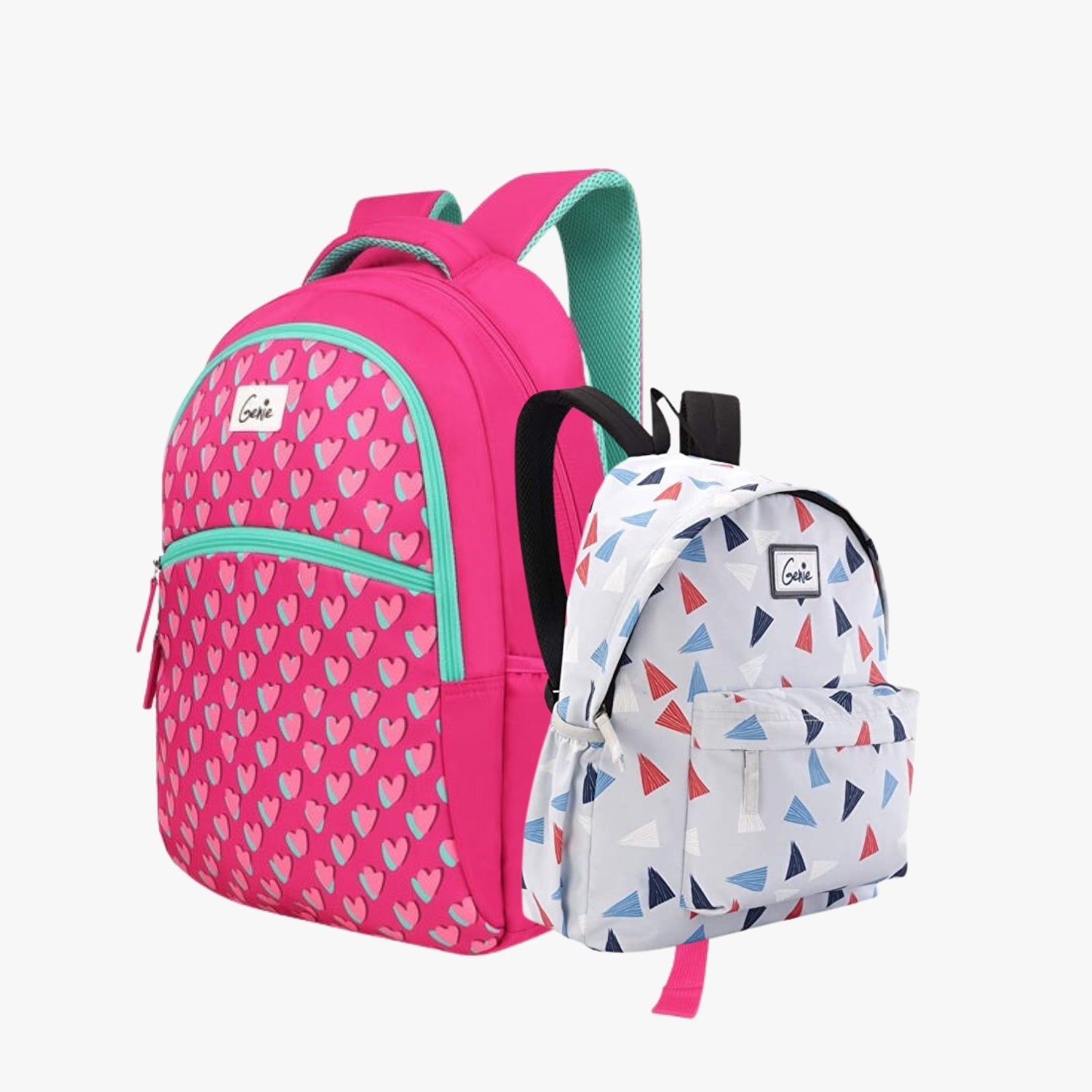 Genie School Backpack and Daypack Combo