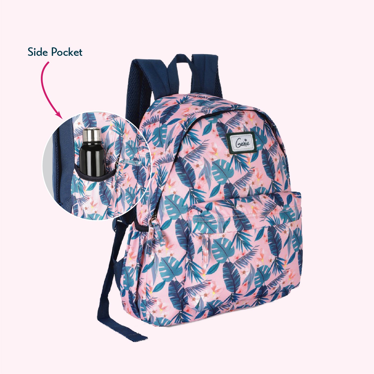Genie Miami 13.5L Rose Small Backpack