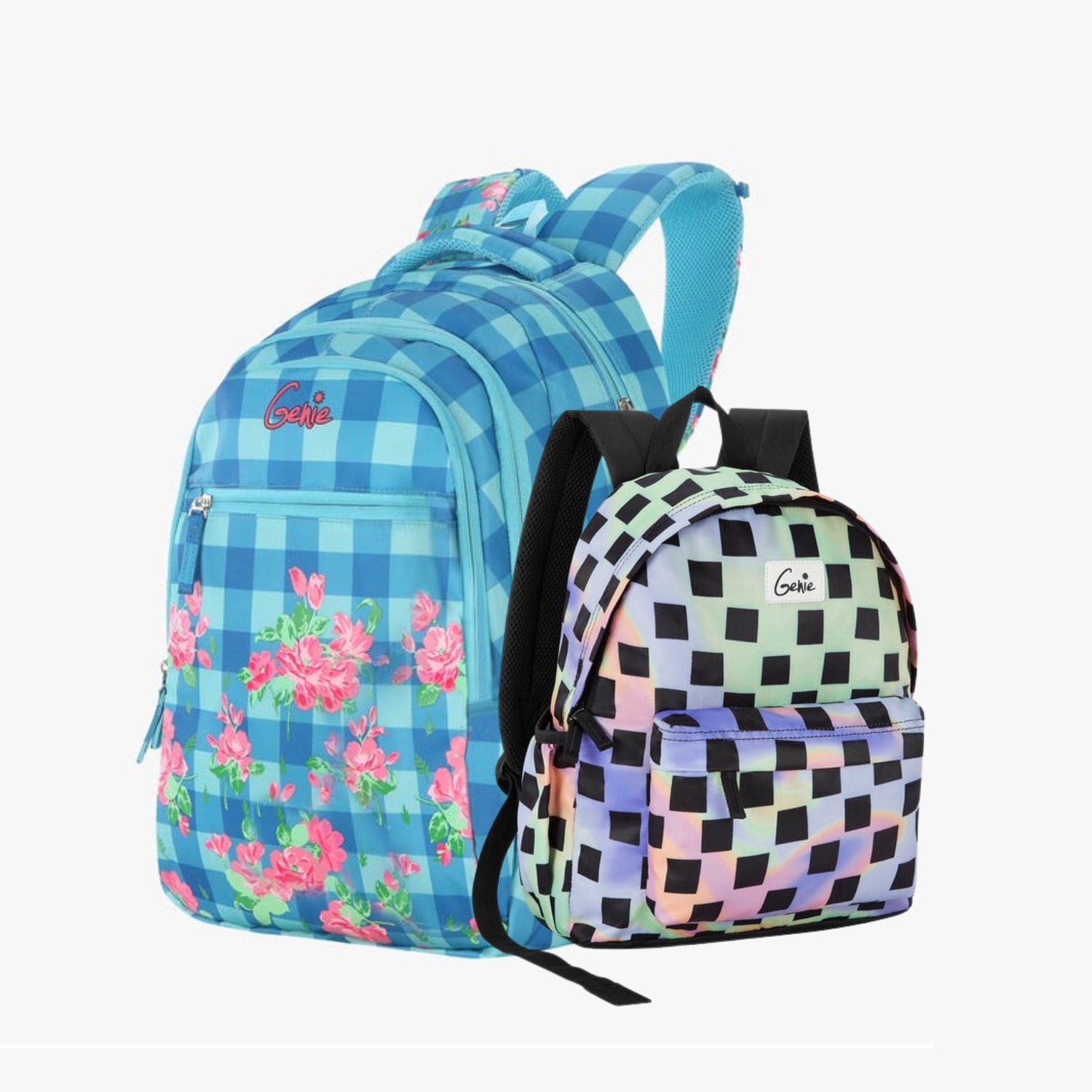 Genie School Backpack and Daypack Combo