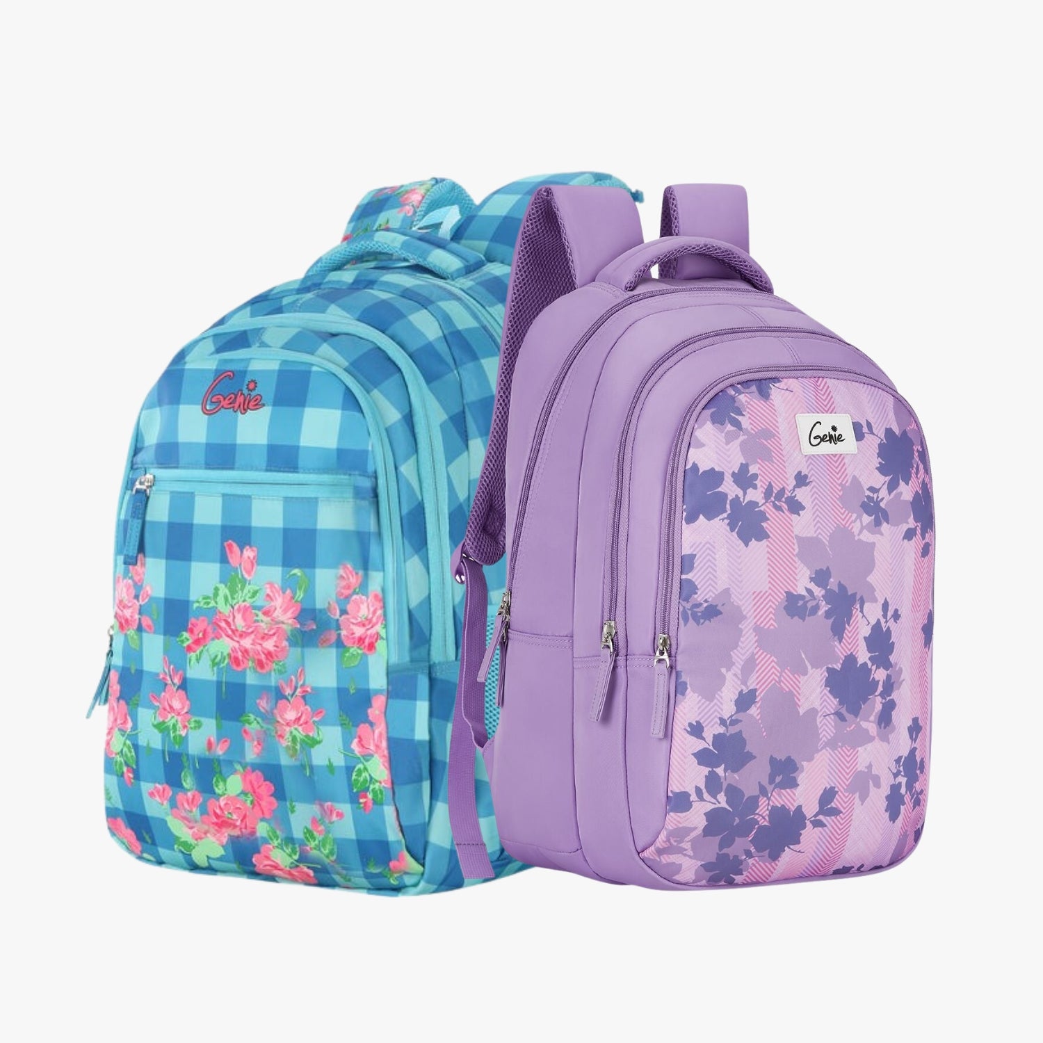 Genie School Backpack and Laptop Backpack Combo