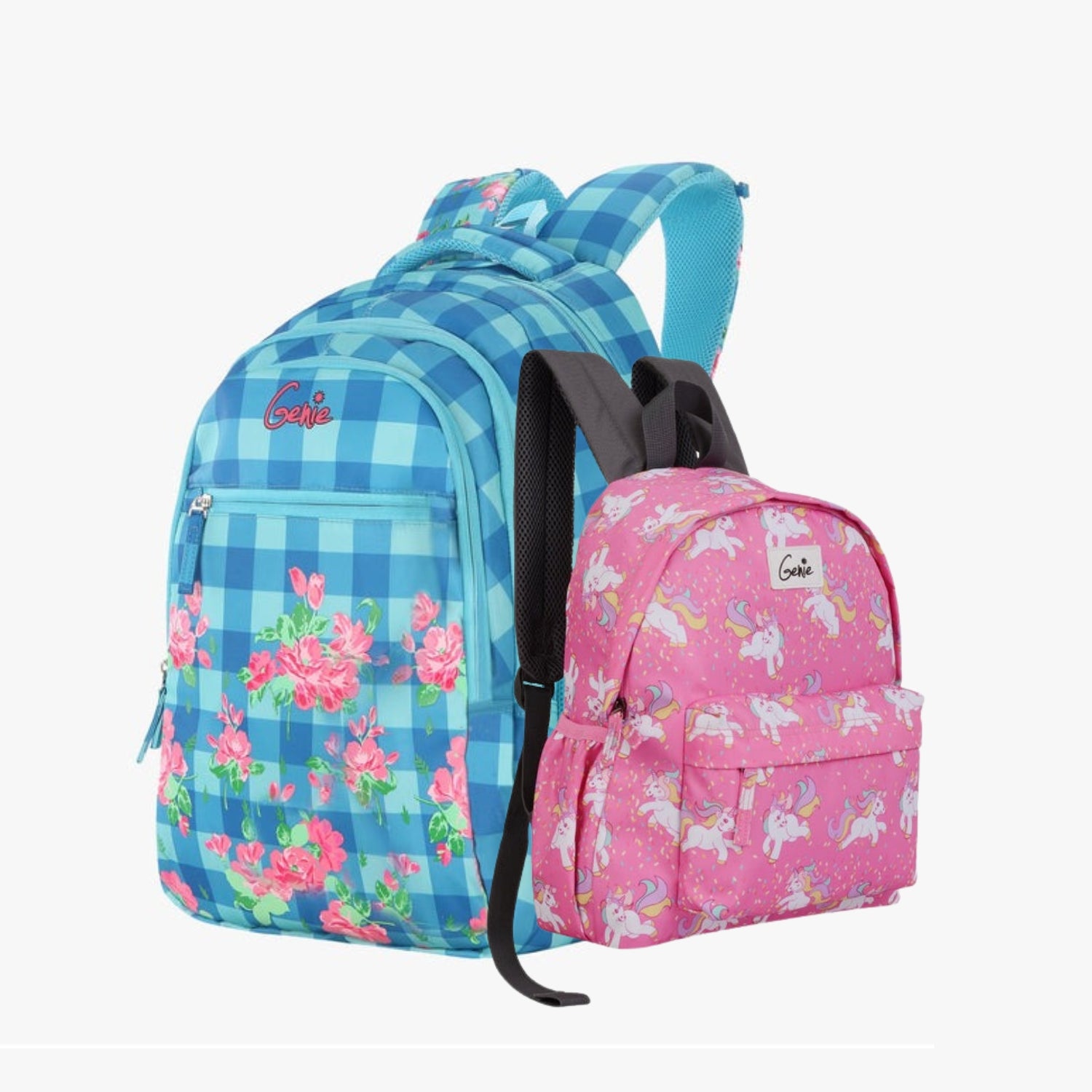 Genie School Backpack and Daypack Combo