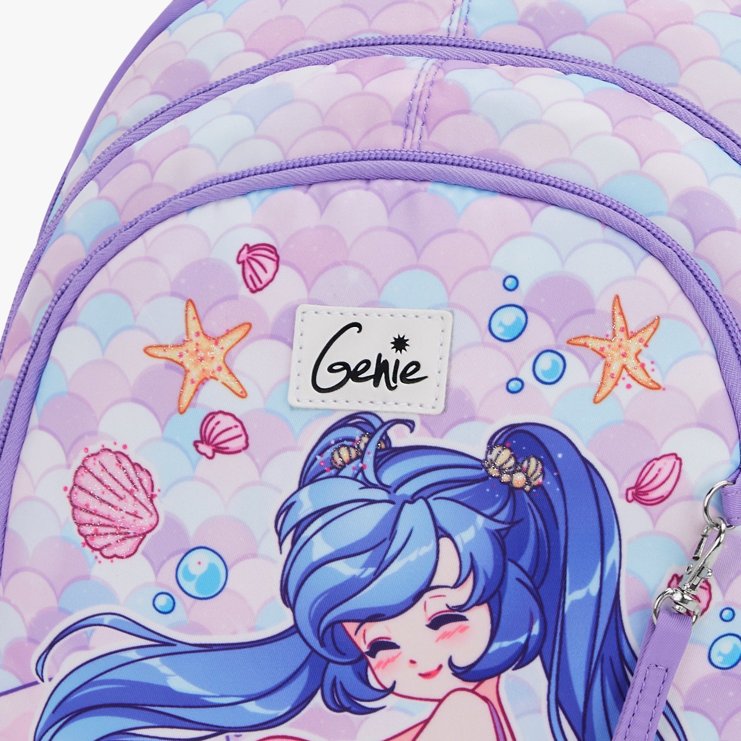 Mermaid Small Backpack for Kids - Lavender