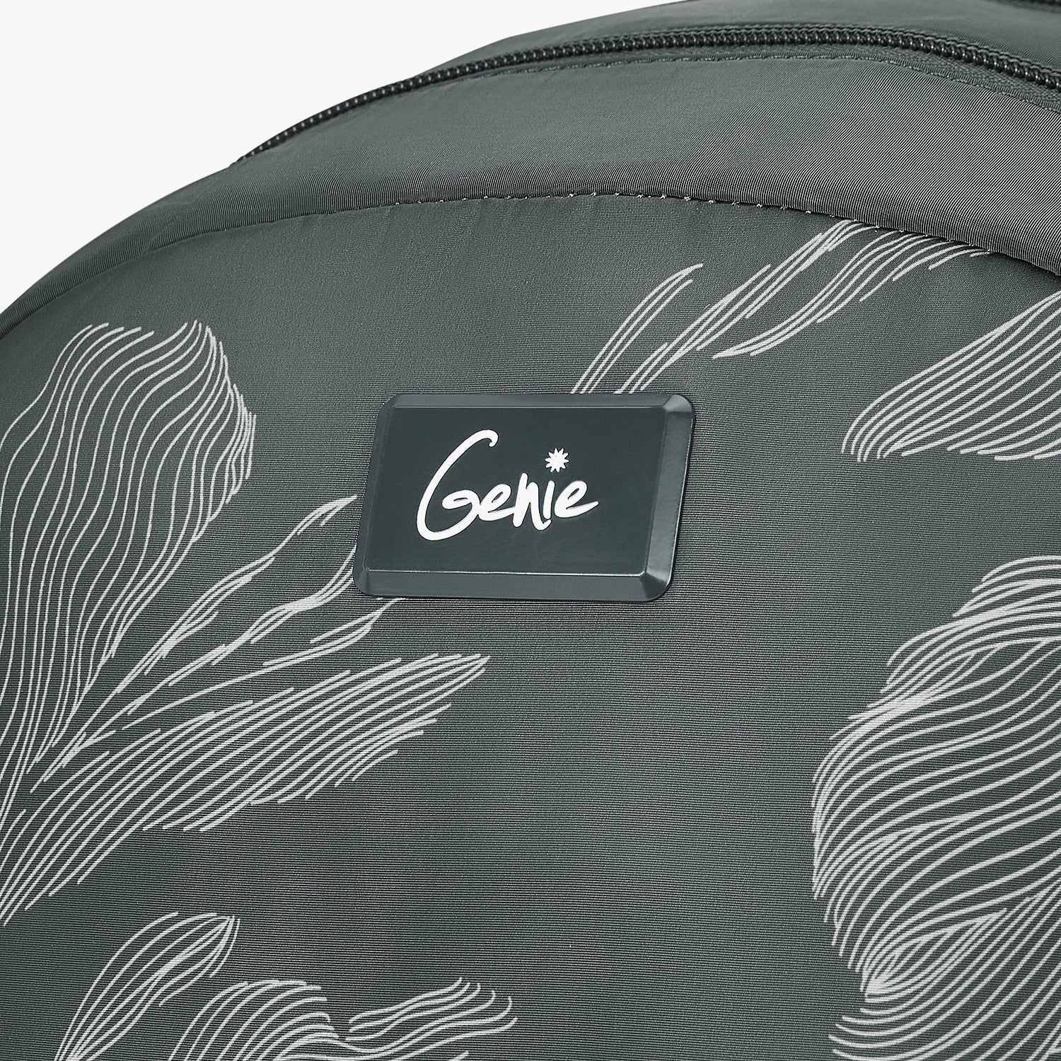 Ashlyn 21L Grey College Backpack With Laptop Sleeve