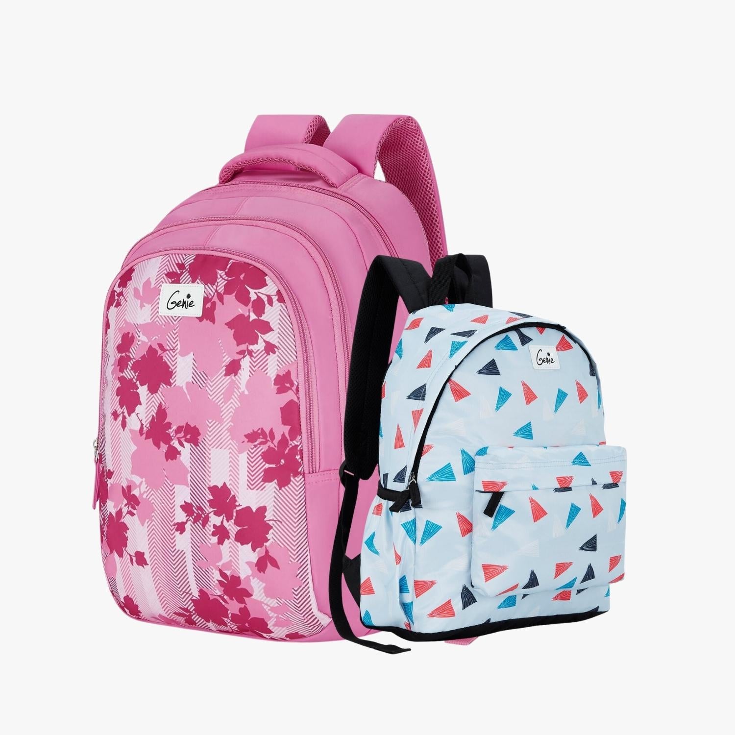 Genie Laptop Backpack and Casual Backpack Combo