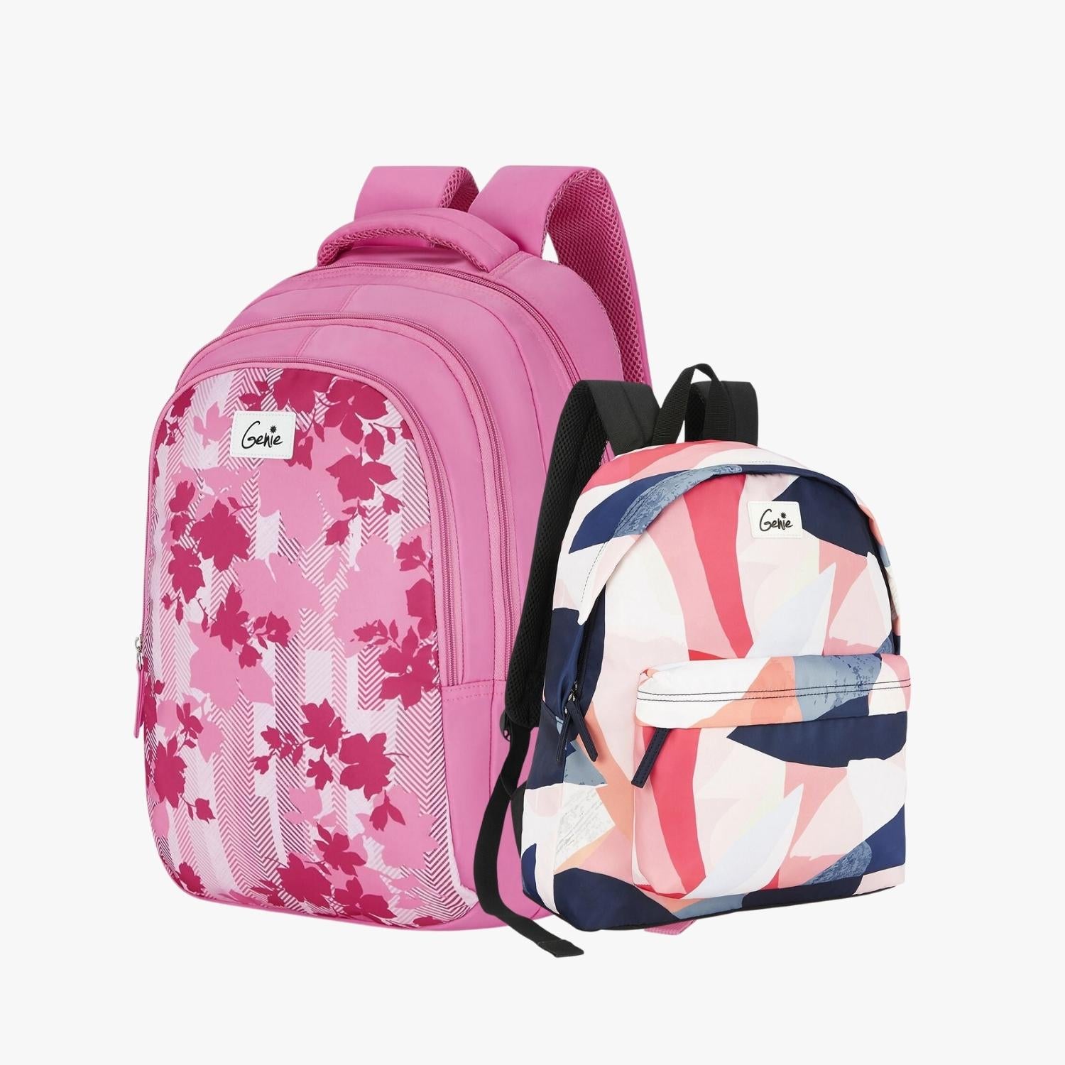 Genie Laptop Backpack and Casual Backpack Combo